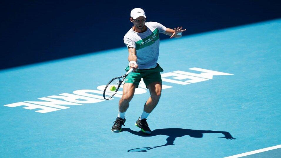 Novak Djokovic at Australian Open